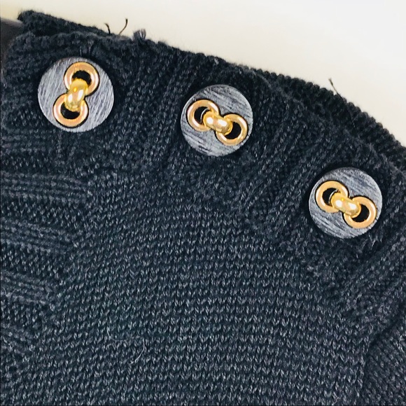 Charter club swan sweater plus sizes black AA36 - Picture 4 of 6